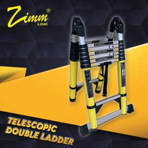 TELESCOPIC DOUBLE LADDER 6.4M